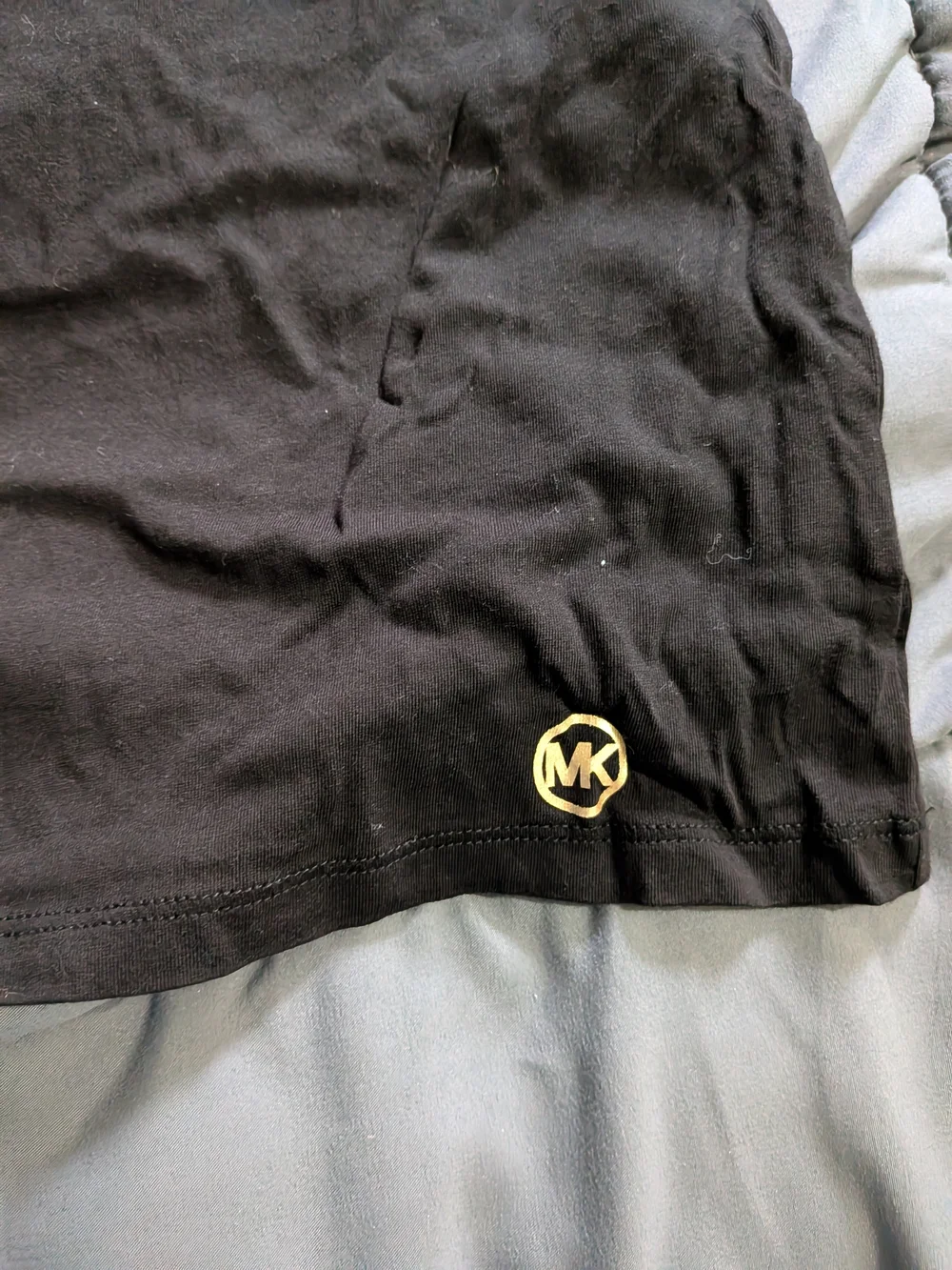 Michael Kors Men's Black MK Stud Logo T-Shirt